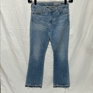 AG Adriano Goldschmied Boot  Cut Blue Jeans